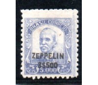 Z-12 Serviço Aéreo Zeppelin "Ruy Barbosa" novo com goma e marca de charneira 35.517