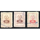 Taxa de expediente 0,02 - 0,05 - 0,20 Minas Gerais 35.570 carimbados