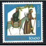 1974 Natal, novo com goma, sem marcas de charneira 35.618