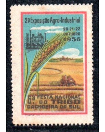Cinderela 6ª Festa Nacional do Trigo - Cachoeira do Sul - 2ª Exposição Agro-Industrial 20,21,22 de outubro de 195635.645