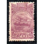 A020 "14BIS" de Santos Dumont 35.653 novo com goma,pontos de oxido