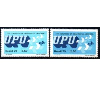 1979 C1105 XVIII Congresso da União Postal Universal "UPU" 35.668 Azul escuro