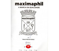 Protetores 075 Maximaphil fundo preto para selos 35.675