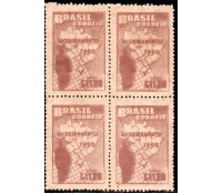 1950 Quadra aérea 6º Recenseamento geral do Brasil 35.679 nova