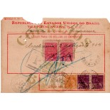 Vale Postal 180 emitido por Cachoeira - Bahia, em 12 de agosto de 1985  - 35.697 veja detalhes