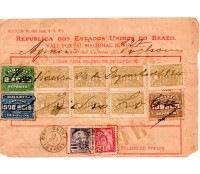 Vale postal 227 da Agencia dos Coreios da Cidade de Cachoira - BA, em 23/12/1924 - 35.699 observe defeitos