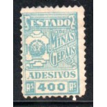 Selo fiscal adesivo 400 rs, 35.726
