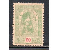 República dos Estados Unidos do Brazil , 20 réis 35.771 novo, perfeito