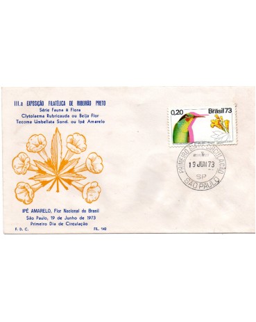 1973 III Exposição Filatélica de Ribeirão Prêto - 19/07/1973 - 35.783
