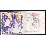 Fdc035/1973 Natal 35.795 -  35.796 2 Carimbos de SP