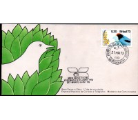 Fdc019/1973 Fauna e Flora - Acácia e Tangará 35.810 Carimbos GB ou SP