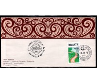 Fdc019C/1973  Acontecimentos Históricos - Centenário da Estrada da Graciosa 35.821 CBC+1º Dia