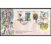 Fdc0040/1974 Lendas Populares carimbo 1º dia 35.828