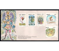 Fdc040/1974 Lendas 35.829 Atenção: Não foi obliterado - raridade