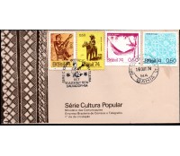 Fdc055/1974 Cultura Popular 35.844 CBC + 1º Dia - BA