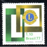 C0978 Homenagem aos Lions Clube do Brasil 35.850 mint