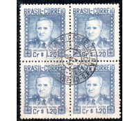 1947 C233 Presidencia do General Eurico Gaspar Dutra 1,20 cts 35.873 Carimbo do RJ - D.F.