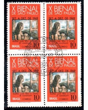 1969 C638 10ª Bienal de São Paulo - Mulher 35.900
