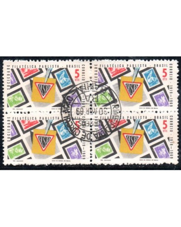 1969 C634 Cinquentenário da Sociedade Philatélica Paulista 35.903