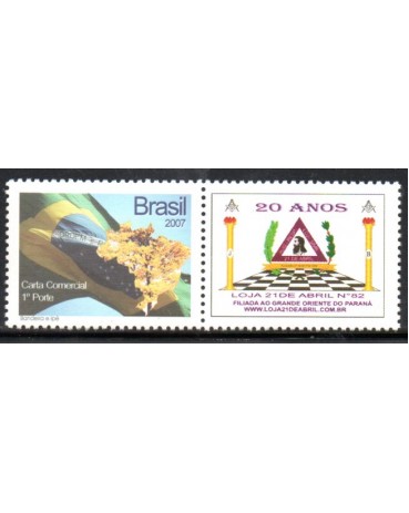 2007 Ipê/Bandeira - 20 anos da Loja 21 de Abril  Nº82 - 35.931