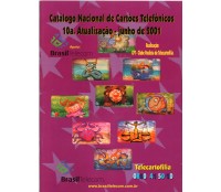 Catálgo Nacional de Cartões Telefônicos -10ª Atualização - Junho de 2021 Nova 35.963