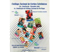 Catálgo Nacional de Cartões Telefônicos - 12ª Atualização - Dezembro de 2001 Nova 35.966
