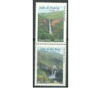 C2508/2509 Se-Tenant Cachoeiras Brasileiras 36.022 Novo