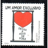 C3161 Campanha de Prevenção da Aids - Amor Exclusivo 36.069 Mint