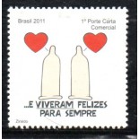 C3165 Campanha de Prevenção da Aids - E Viveram Felizes Para Sempre 36.071 Mint