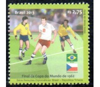 C3287 Relações Diplomáticas - República Theca 36.099 Mint