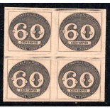 1943 C181 Centenário do Selo Brasileiro 60 cts.36.142 Mint