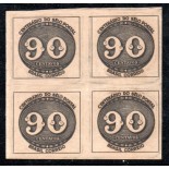 1943 C182 Centenário do Selo Brasileiro 90 cts 36.143 Mint