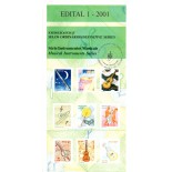 Edital 1 Selos Ordinários - Série Instrumentos Musicais 36.203 Novo