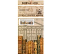2001 Edital 07 (Está grafado 6, porém foi erro na impressão) 190 Anos da Biblioteca Nacional 36.209