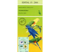 2001 Edital 15 Aves Brasilieras 36.217