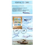 2001 Edital 32 Aeronaves Pioneiras da Aviação Comercial no Brasil 36.234