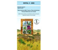 Edital 05 Série América 2003 Fauna e Flora 36.250