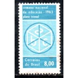 1963 C487 Semana Nacional de Educação 36.264 Novo MARMORIZADO