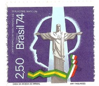 C839  GUILHERME MARCONI - CRISTO REDENTOR 2829 Mint
