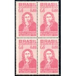 1954 C351 Traslado da França Para o Brasil dos Despojos de Nísia Floresta 36.389 Mint