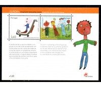 2006 `Portugal Bloco Integração Vista Pelos Jovens - Tema Europa 36.493 Mint