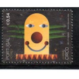2002 Açorers Temas Circo e Europa 36.575 Carimbado