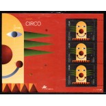 2002 Açoes - Temas: Circo e Europa 36.583 Mint