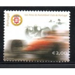 2003 Portual 100 Anos do Automíovel Club de Portugal 36.599 Mint, Valor Facial 2,00 Euros