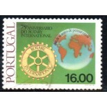 1980 Portugal 75 Aniversário do Rotary International 36.647 Carimbado