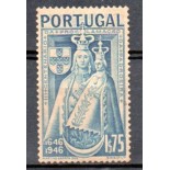 1946 Portugal - 3º Centenário da Proclamação de Portugal 36.693 Mint