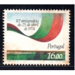 1984 Portugal - 10º Aniversário do 25 de Abril de 1974 - 36.722 Novo