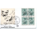 Itália 1975  Fdc Michelangelo 36.754