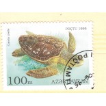 AZERBAIJÃO CARIMBADO SEM USO 1995 - 100M  2882