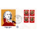 Itália 1975 Fdc Antonio Vivaldi 36.759